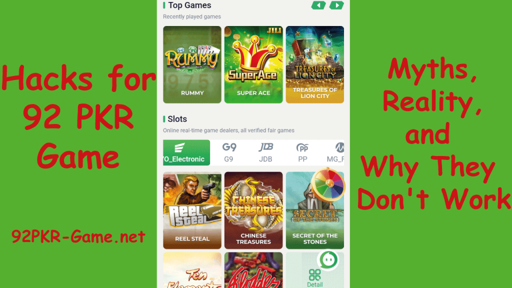 92 PKR Game Hacks: Myths, Reality, and Why They Don’t Work